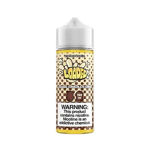 Classic Chocolate Crepe Shortfill E-Liquid by Loaded 100ml