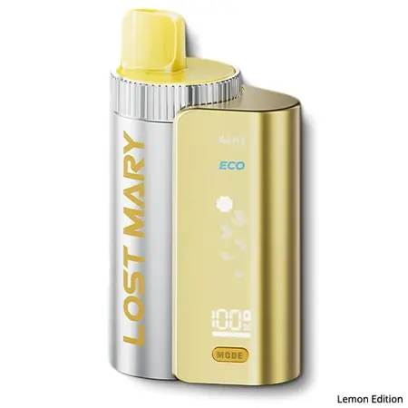  Lemon Edition Lost Mary 4 in 1 3200 Puffs Disposable Vape Kit 