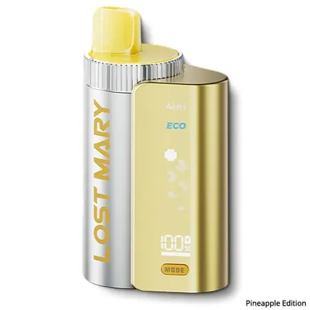  Pineapple Edition Lost Mary 4 in 1 3200 Puffs Disposable Vape Kit 