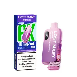 Lost Mary BM6000 Pod Kit - Blueberry Sour Raspberry | 10mg