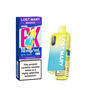 Lost Mary BM6000 Pod Kit - Pineapple Ice | 10mg