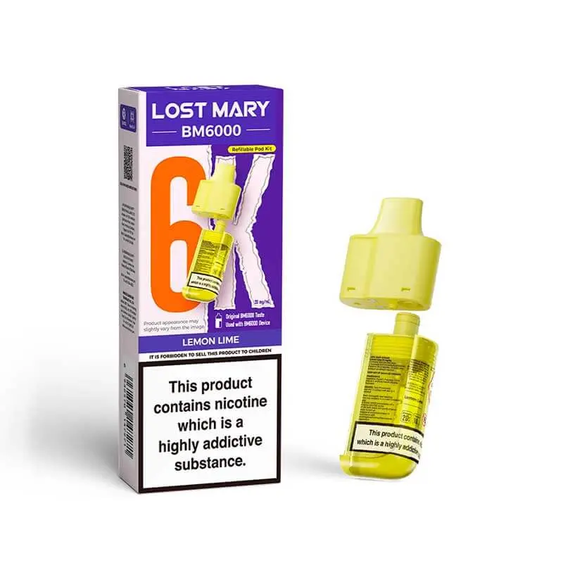Lost Mary BM6000 Pods - Lemon Lime | 10mg