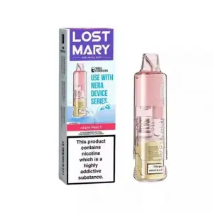 Apple Peach Lost Mary Nera 15k Pureview Prefilled Pod