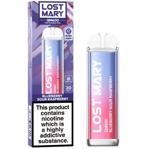 Blueberry Sour Raspberry | Lost Mary QM600 By Elf Bar Disposable Vape 20mg