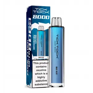 Mad Blue Tick Tock Magic 8000 Disposable Vape 20mg