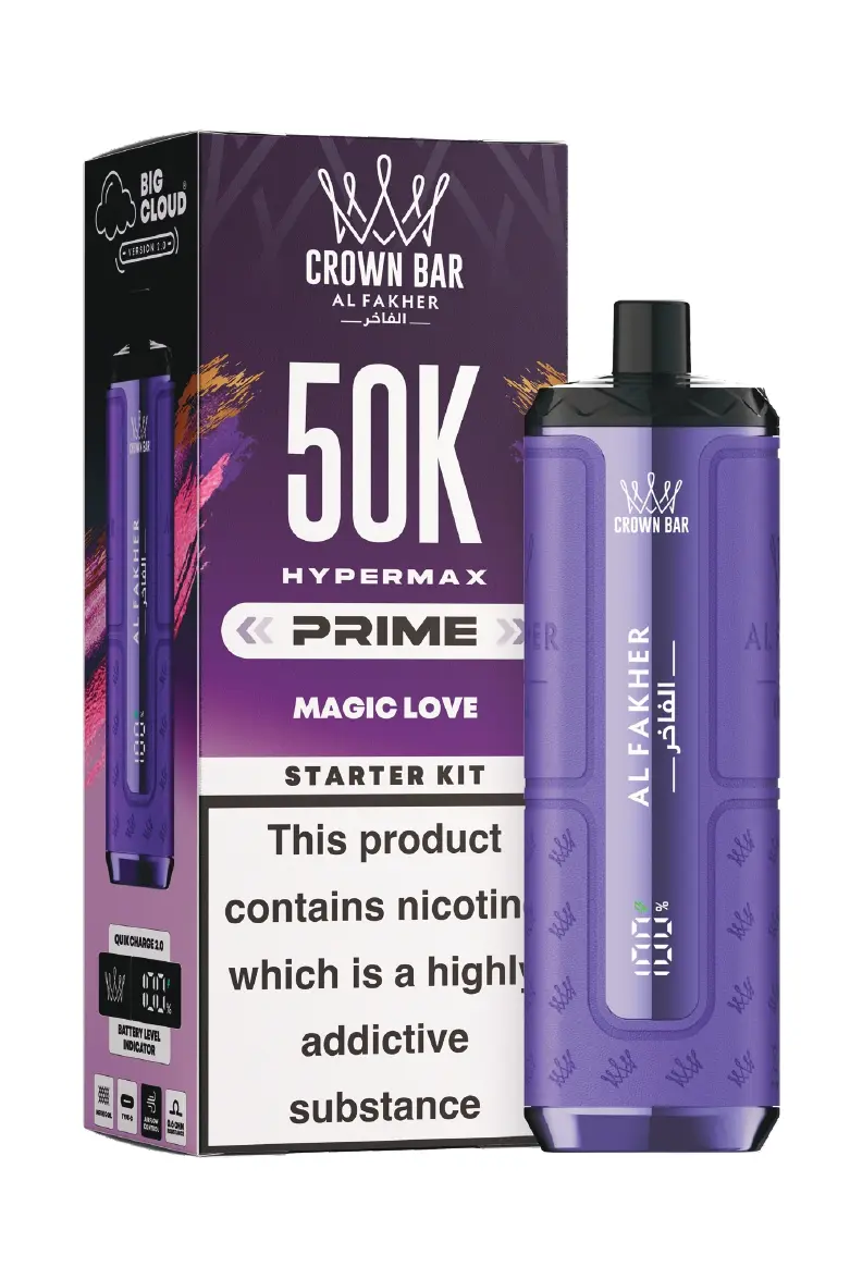 Magic Love Al Fakher Hypermax Prime 50K Prefilled Pod Kit