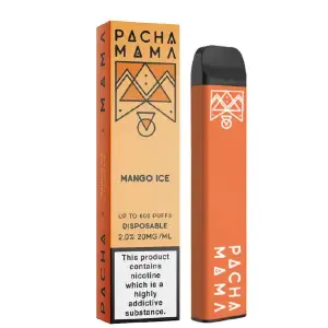 Pacha Mama Disposable Vape - 20mg (600 Puffs) - Mango Ice
