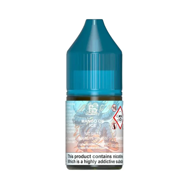  Mango On Ice Nic Salt E-Liquid R and M Tornado Salts By Fumot 10ml 