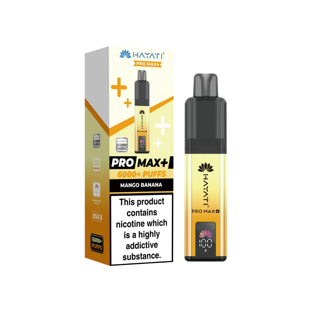 Hayati Pro Max Plus 6000 - 20mg | Mango Banana