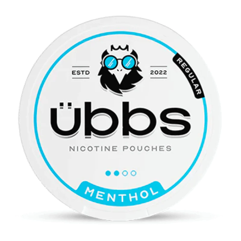 Menthol Nicotine Pouches by Ubbs  