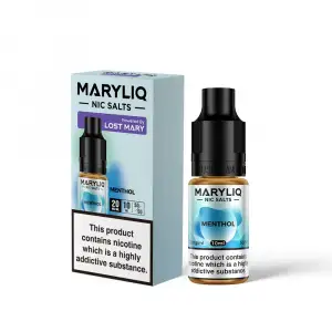 Menthol Nic Salt E-Liquid by Maryliq Salts 10ml