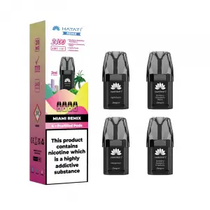 Hayati Remix 2400 Puffs Prefilled Pods - Miami Remix