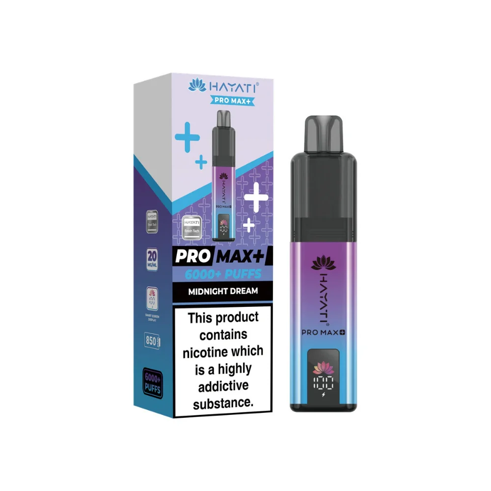 Hayati Pro Max Plus 6000 - 20mg | Midnight Dream