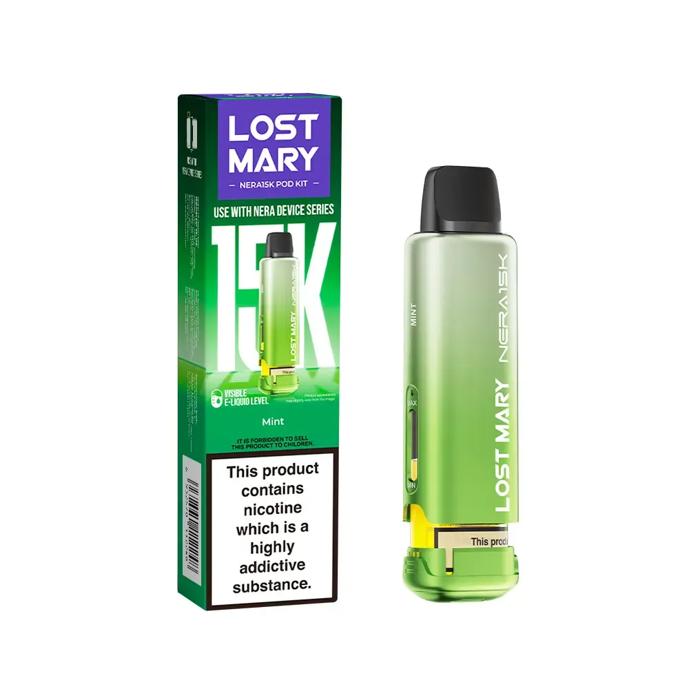 Mint Lost Mary Nera Fullview Refill Pod