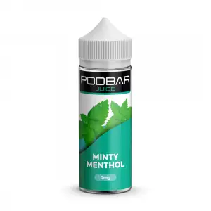 PodBar Juice By Kingston E Liquid – Minty Menthol – 100ml