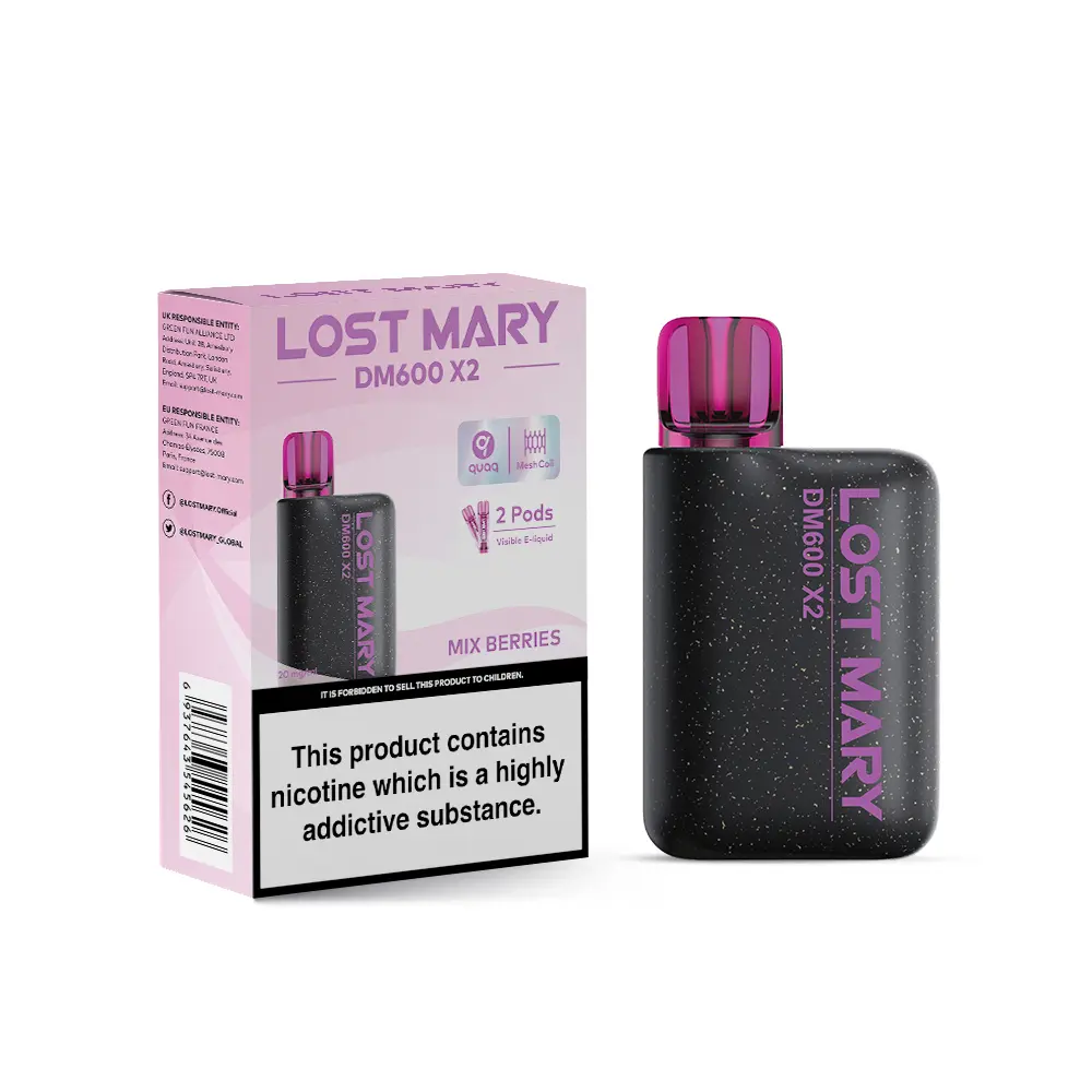 Mix Berries by Lost Mary DM1200 Disposable Vape Kit 20mg