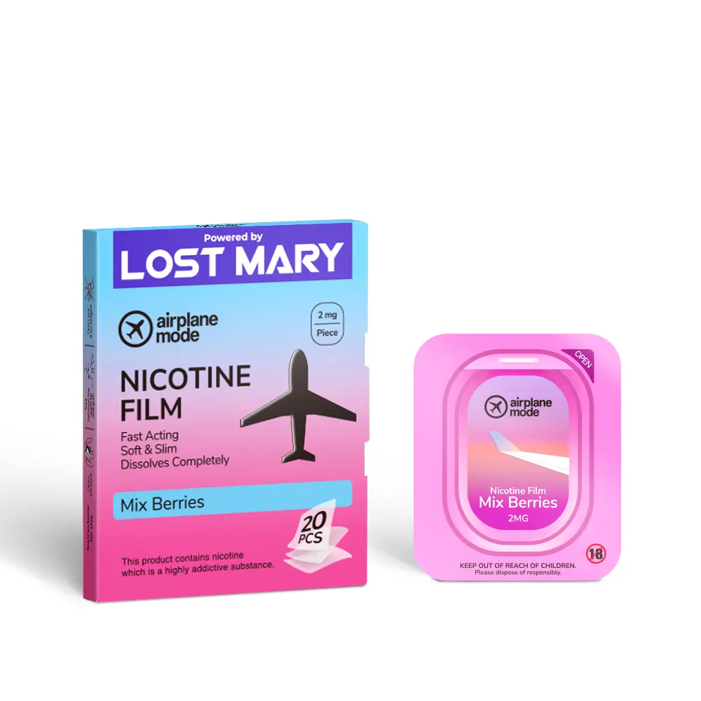 Mix Berries Nicotine Film Airplane Mode by Lost Mary