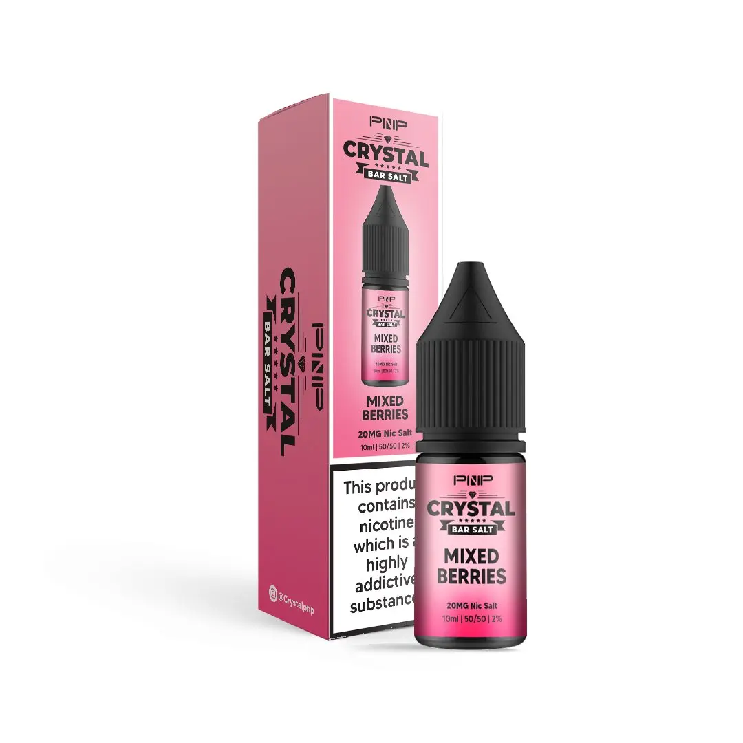 PNP Crystal Bar Nic Salt - Mixed Berries - 10ml | Vape and Go PNP Crystal Bar Nic Salt - Mixed Berries - 10ml | Vape and Go
