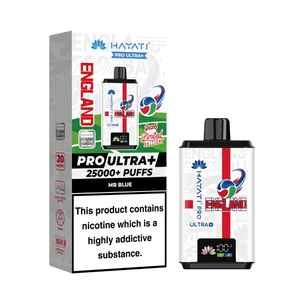 Hayati Pro Ultra Plus Mr Blue - 25000 Puffs