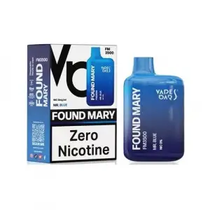 Mr. Blue | Zero Nicotine Found Marry FM3500 Disposable