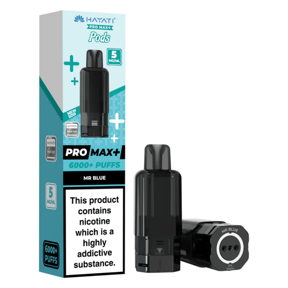  Hayati Pro Max Plus Pods - 5mg | Mr Blue