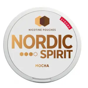 Mocha Nicotine Pouches by Nordic Spirit 