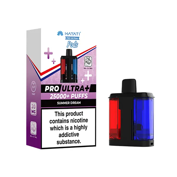 Hayati Pro Ultra Plus Prefilled Pods Summer Dream - 25000 Puffs