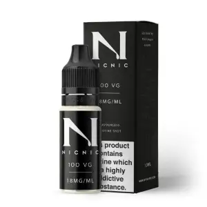 20 x 10ml Nic Nic Nicotine Shots - 18mg/ml - 100% VG
