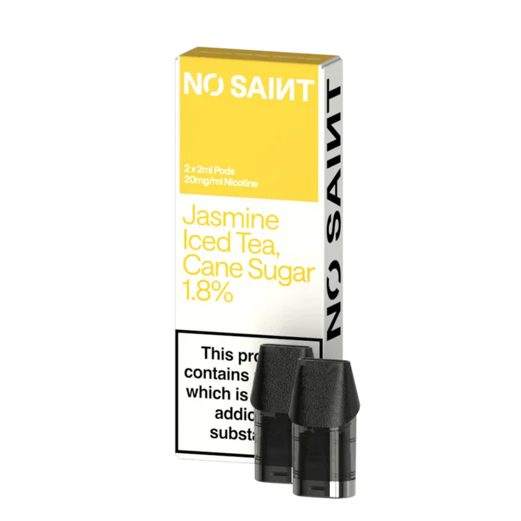 Jasmine Iced Tea Cane Sugar Prefilled Pods by No Saint