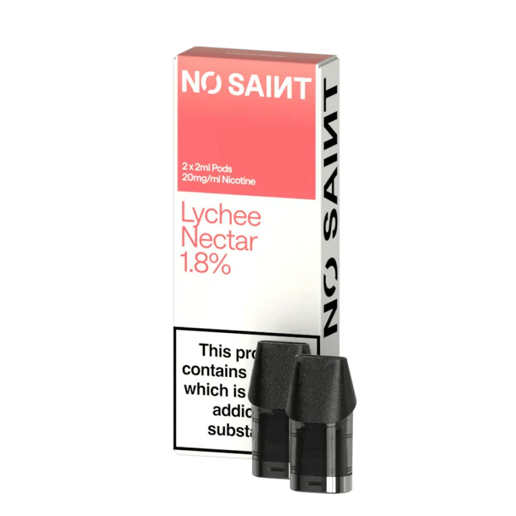 Lychee Nectar Prefilled Pods by No Saint