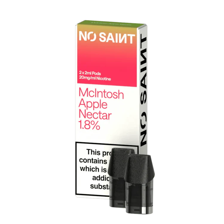 McIntosh Apple Nectar Prefilled Pods by No Saint