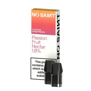 Passion Fruit Nectar Prefilled Pods by No Saint
