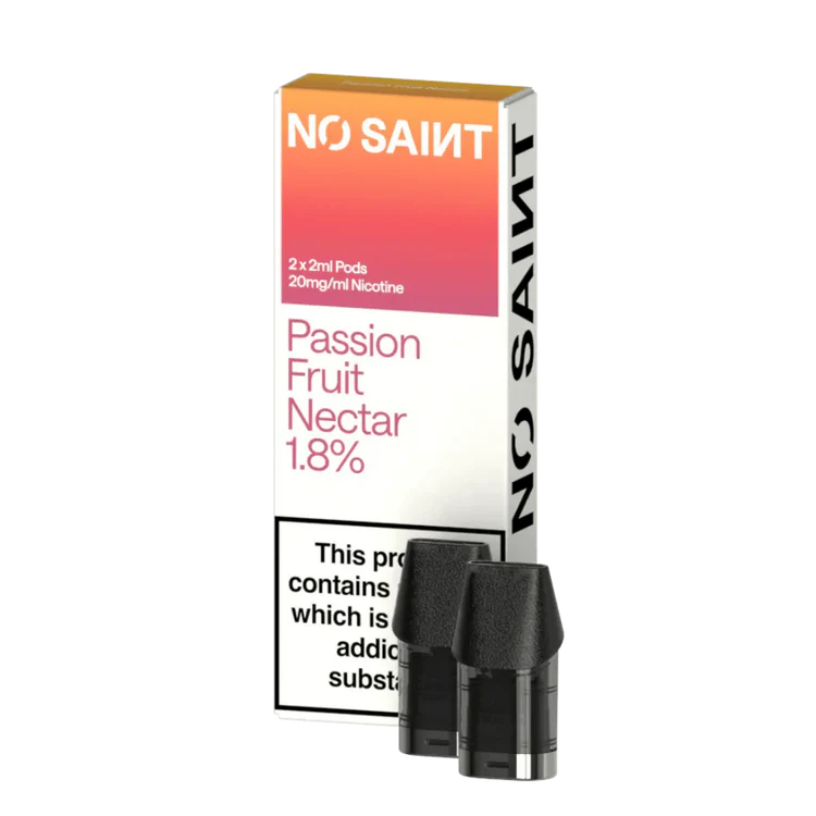 Passion Fruit Nectar Prefilled Pods by No Saint