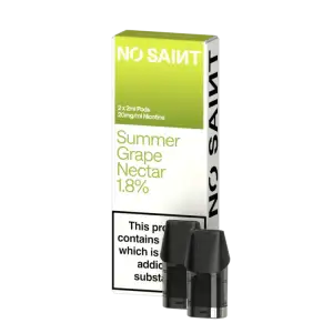 Summer Grape Nectar Prefilled Pods by No Saint