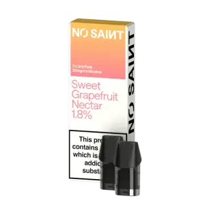 Sweet Grapefruit Nectar Prefilled Pods by No Saint