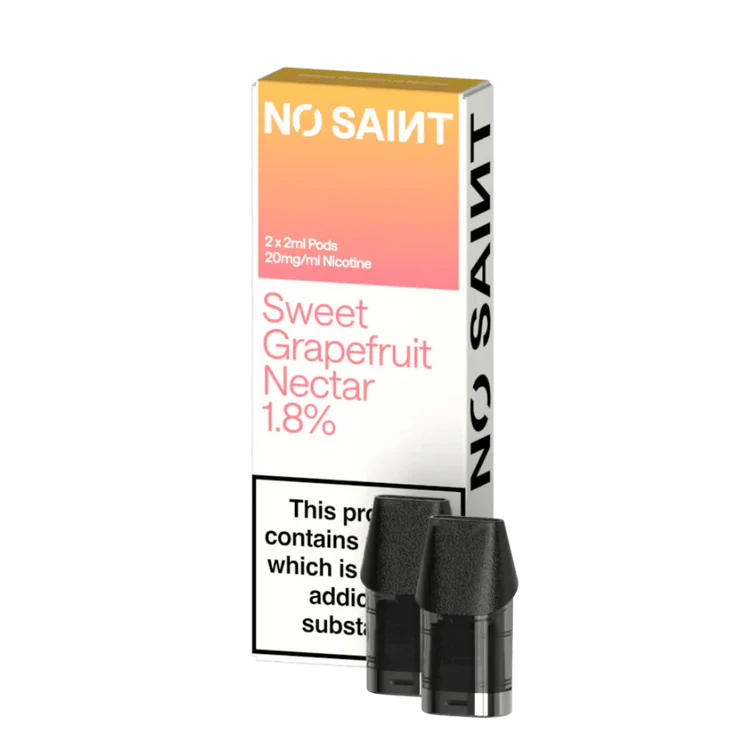 Sweet Grapefruit Nectar Prefilled Pods by No Saint