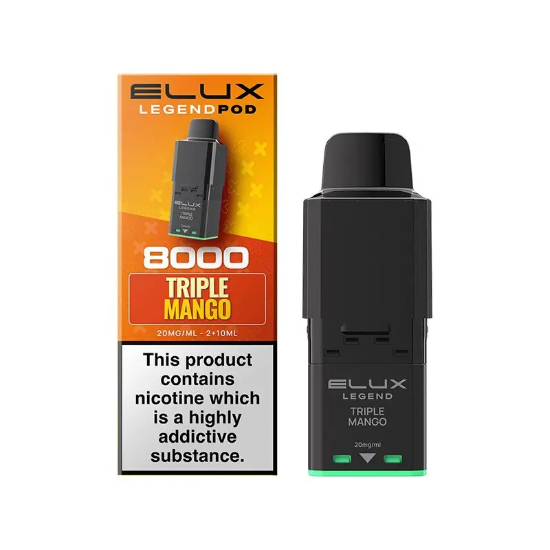 Triple Mango Elux Legend 8000 Prefilled Pod