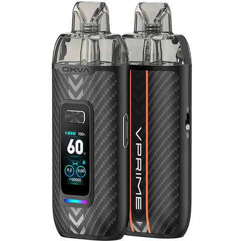 OXVA VPrime Pod Kit - Black Carbon | Vape And Go