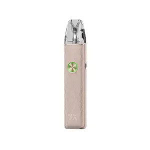 Silken Champagne Leather OXVA Xlim 4 Vape Kit