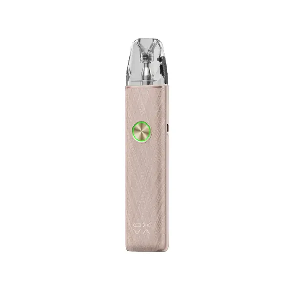 Silken Champagne Leather OXVA Xlim 4 Vape Kit