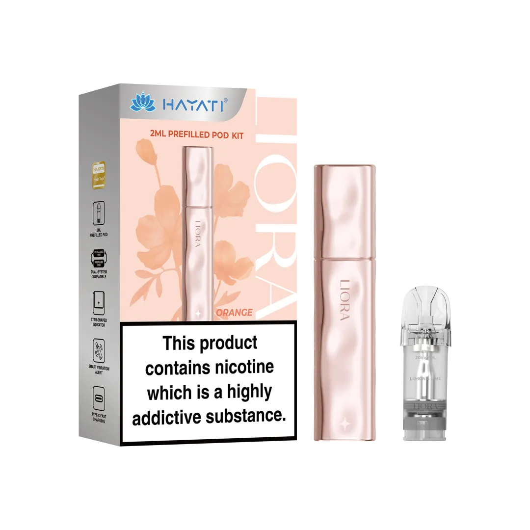 Orange Hayati Liora Pod Kit