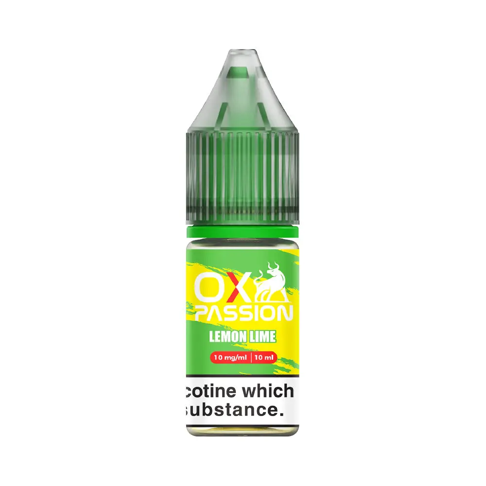 Lemon Lime OX Passion Nic Salt E-Liquid by OXVA 10ml