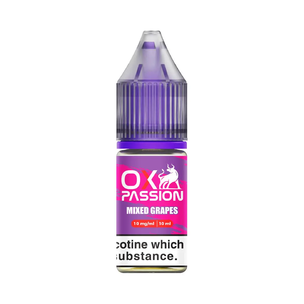  Mixed Grapes OX Passion Nic Salt E-Liquid by OXVA 10ml 