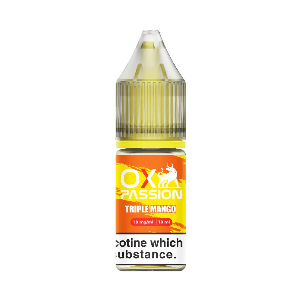 Triple Mango OX Passion Nic Salt E-Liquid by OXVA 10ml