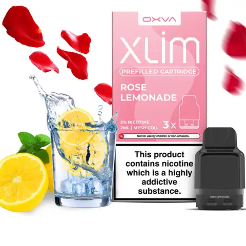  OXVA Xlim Prefilled Pods - Rose Lemonade 