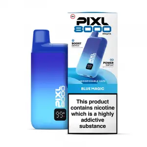 elfbar elfa master akku Pixl 8000 Vape Kit  Boost Mode & 30 Flavours  Pixl Vape Shop