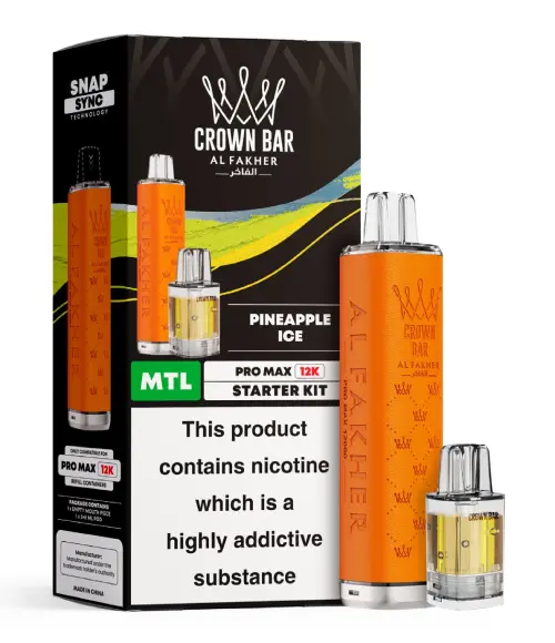 Al Fakher 12K Pro Max Prefilled Pod Kit - Pineapple Ice