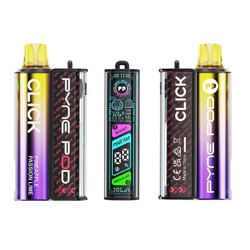 Pineapple Passion Lime Pyne Pod Click 10K Disposable Vape Kit 