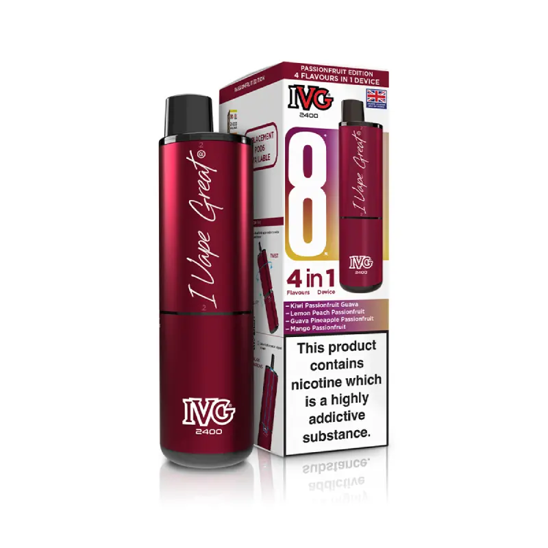 Passionfruit Edition | IVG 2400 Disposable Vape