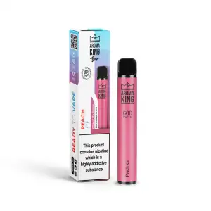 Aroma King Disposable Pen – (600 puffs) - Peach Ice | 10mg